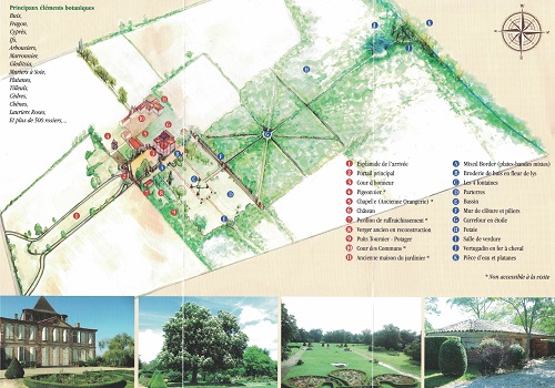 plan du domaine de Larra